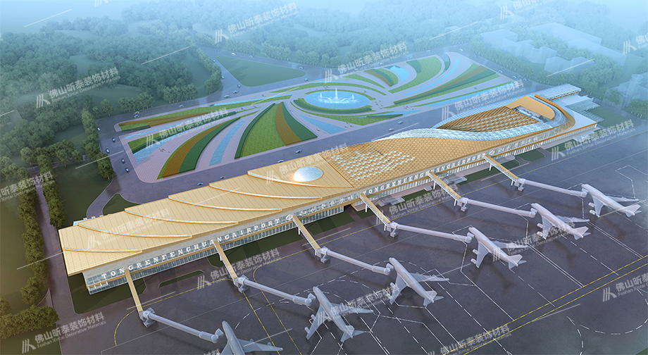 铝单板工程案例-凤凰铜仁机场